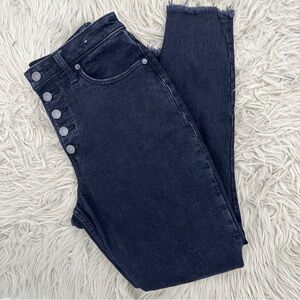 Abercrombie And Fitch Curve Love Jeans The Skinny High Rise Size 6 Button Fly
